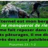 Verset du jour : l’unique bon Pasteur, Jéhovah-Jiré